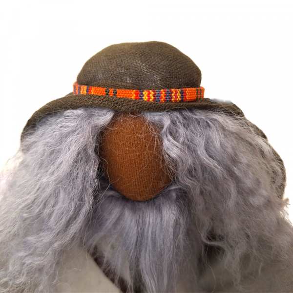 Abraham mit Naturstab